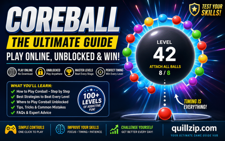 Coreball – Addictive Online Arcade Game Guide Coreball online arcade game – spinning core with attached balls